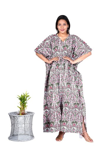 Robe maxi nuit - nuit, florale