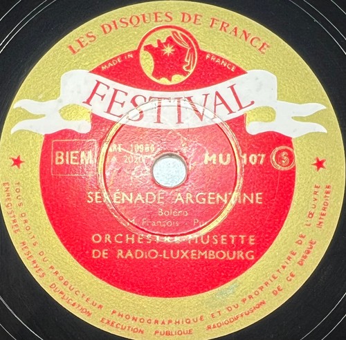 Orchestre musette sérénade - :,
