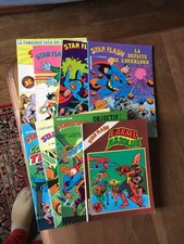 PETIT FORMAT COMICS BD STAR FLASH lot 1 a 7 + 10 8 tomes aredit dc