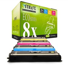 8X Toner Pour Konica Minolta Magicolor 1600 1650 1680 1690 W EN MF DT D, CMYK