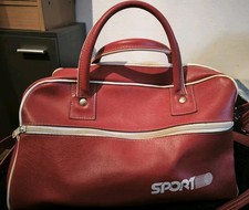 Sac Sport Cuir Vintage