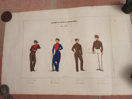 Rare lithographie originale - lithographie,