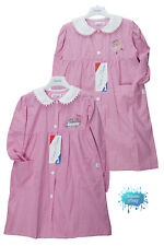 Tablier Fille École Maternelle À Carreaux Roses PRIMO DELLA CLASSE