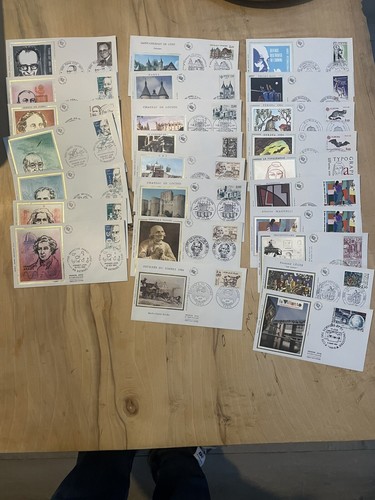 Lot enveloppes fdc - lot, de