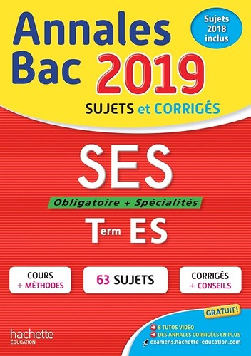 Annales bac ses tle - ses,