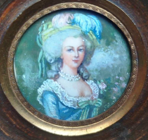 Miniature ancienne xixęme - miniature,