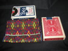 Vintage Indian Cloth Wallet Art Diamond Floral Rose Design handmade Hippie Hippy