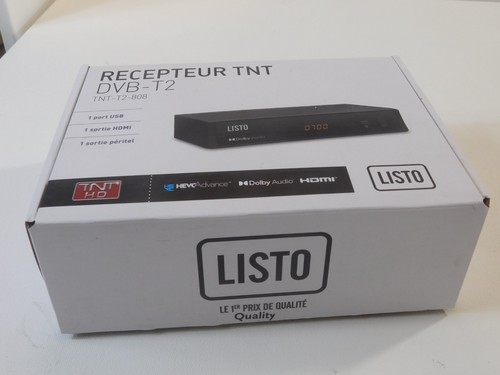 Recepteur tnt dvb 808 - dvb-t2,