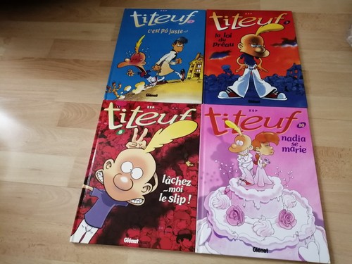 Lot titeuf 4 8 9 - titeuf,