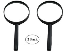 2-Pack Magnifying Glass 4X 3"