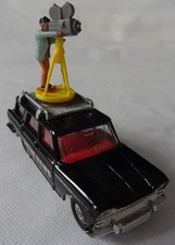 Dinky toys 281- Pathé News Car, dans boîte d'origine - Peugeot 404 break noire