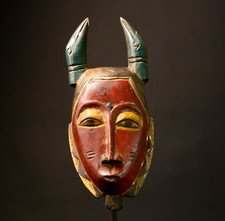 Masque tribal africain Baule