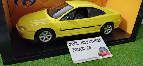 Peugeot 406 coupe jaune - peugeot,