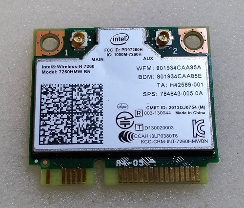 Carte wifi sans fil - carte, 7260