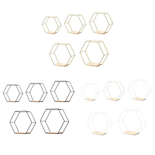 étagères murales hexagonales - Étagères,