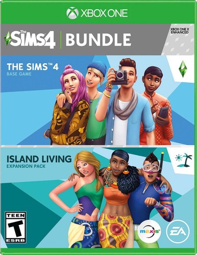 The sims plus island - the, living