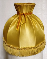 Abat Jour à Franges en Tissu