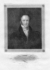 1850 - Henry John Temple Viscount Palmerston Premier Ministre Portrait En Acier