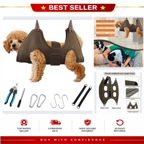 Hamac toilettage pour chien - de,