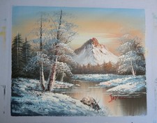 HUILE SUR TOILE HST  /  "