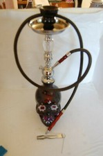 grande chicha  tete de mort   1 poste 49cm avec pince  ,  neuf 