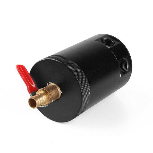 Ports car aluminum oil catch - aluminum,