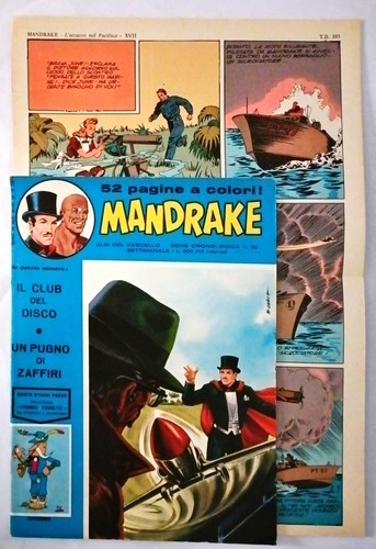 Mandrake vaisseau série - le,