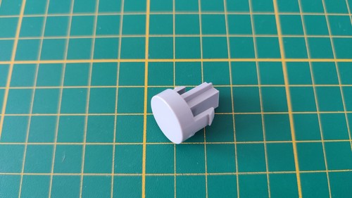 Bouton power gris - , pièce