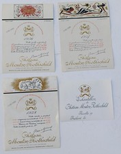 lot 4 Étiquettes SPECIMEN vin