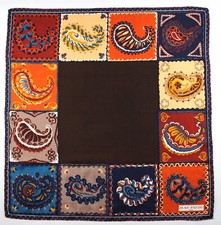 Magnifique foulard vintage "