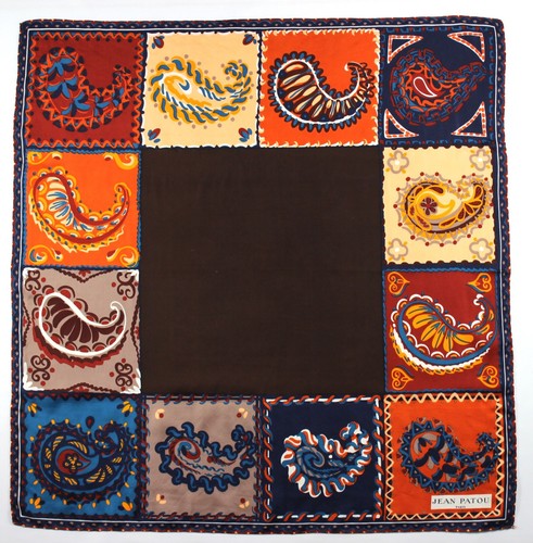 Magnifique foulard vintage - , "