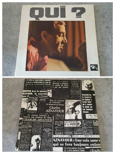 Disque vinyl charles aznavour - disque,