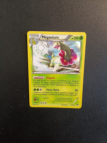 Carte pokemon meganium - carte,