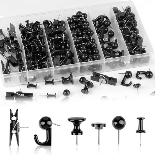 290 pcs push pins - push, style