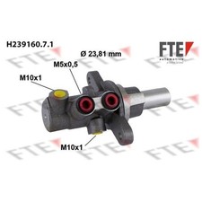 1x Maître-cylindre de frein FTE 9220303 convient pour NISSAN