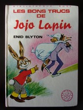1976 Livre HACHETTE LES BONS TRUCS DE JoJo Lapin  ENID BLYTON Bibliothèque rose