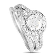 Beautiful 14K White Gold 1.75ct Lab Grown Diamond Ring