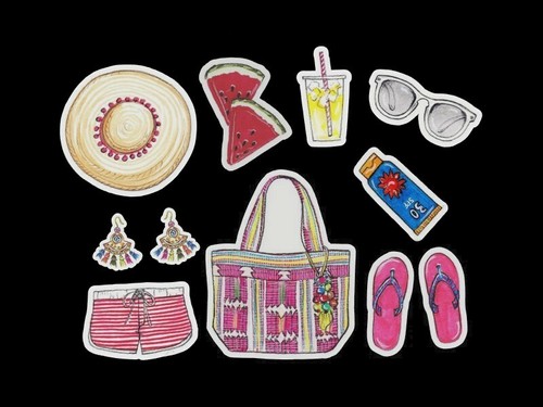Découpes papier imprimé - découpes, en