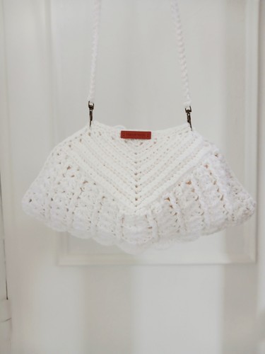 Sac bandoulière crochet - sac, à