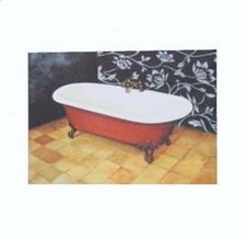 Cadre toile tableau Baignoire