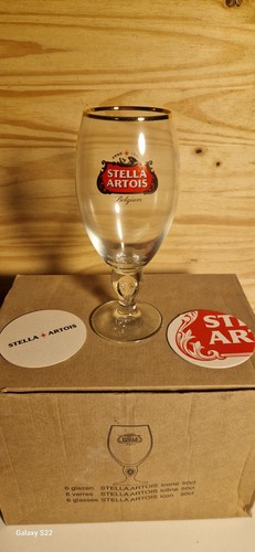 Verres bière stella - verres,