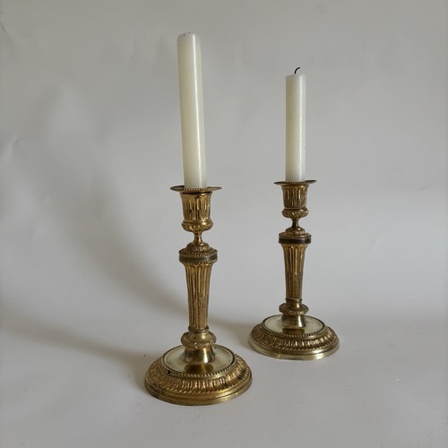 Paire bougeoirs flambeaux - paire,