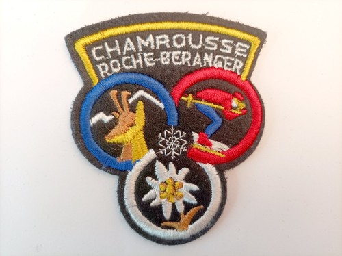 écusson chamrousse roche - Écusson,