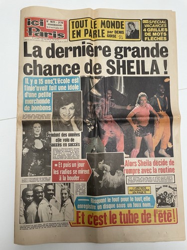 Journal ici paris - journal, damia