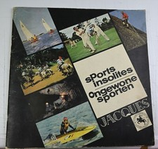 Album d'images Superchocolat Jacques Sports insolites complet 1967
