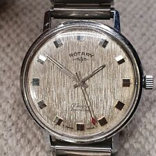 Montre mécanique rotary Swiss Made 17 Jewels 36mn  Waterproof  Anti mag Superbe 