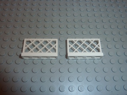 Lego white fence ref - lego,