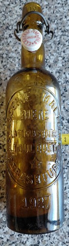 Bouteille bière strasourg - bouteille,