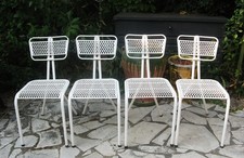 3455*   4 chaises de jardin
