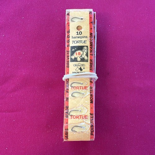Lot cartes 10 hameçons - 7,